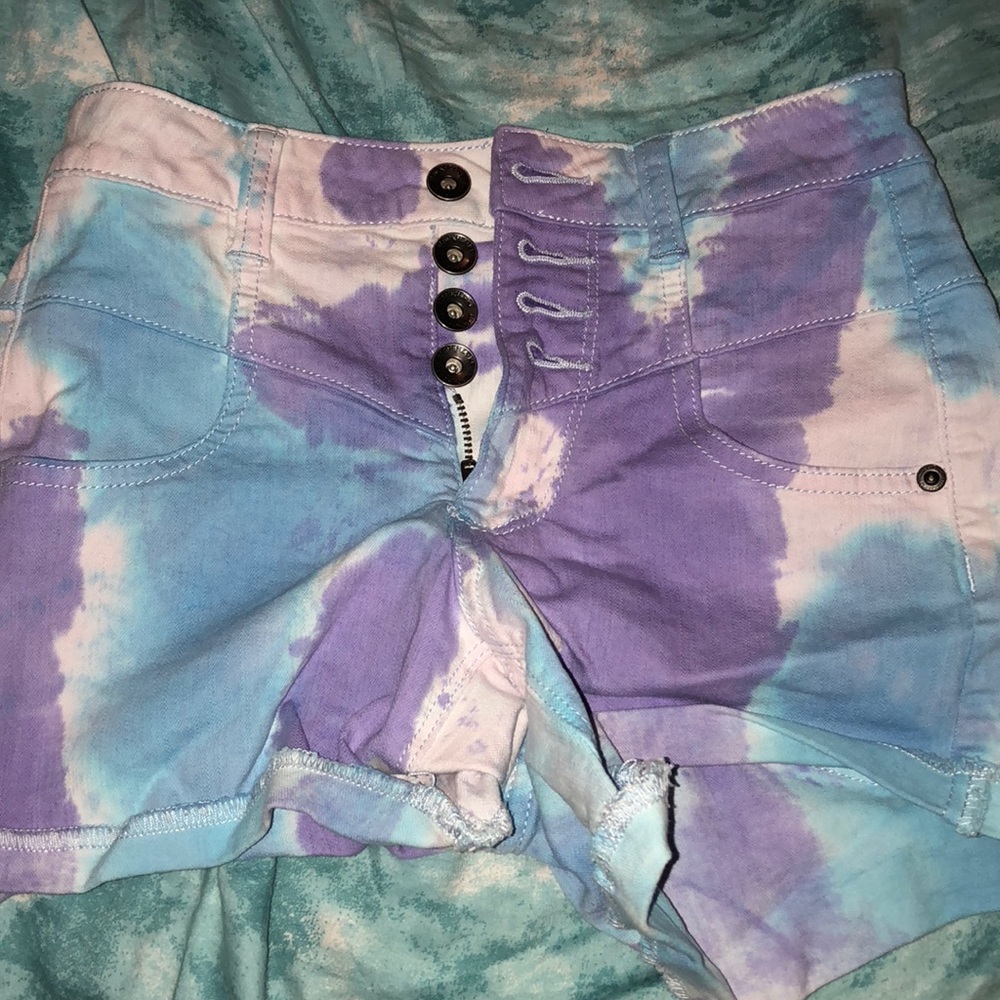 High rise shorts